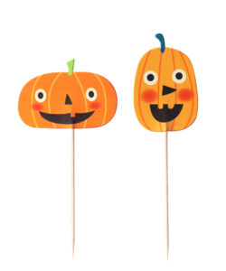 Pme halloween cupcakevormpjes & toppers set van 48 - jack-o-lantern bij cake, bake & love 15