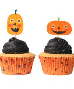 Pme halloween cupcakevormpjes & toppers set van 48 - jack-o-lantern bij cake, bake & love 14 Pme halloween cupcakevormpjes & toppers set van 48 - jack-o-lantern bij cake, bake & love 13