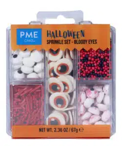 PME 5-in-1 Halloween Strooimix - Bloederige Ogen (105g)