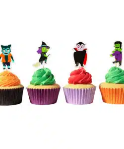 Pme halloween taarttoppers - griezelige personages (24 stuks) bij cake, bake & love 11 Pme halloween taarttoppers - griezelige personages (24 stuks) bij cake, bake & love 10