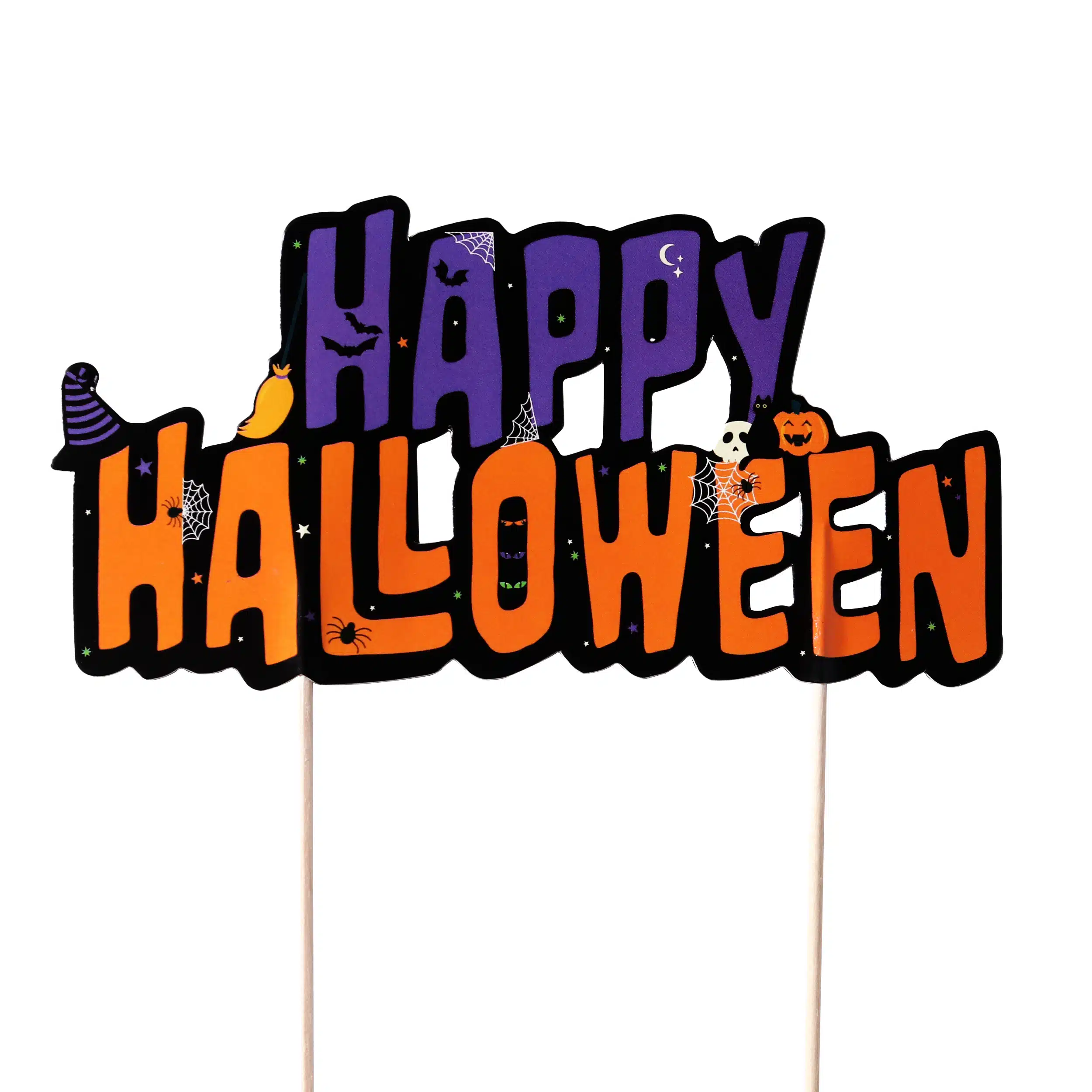 Pme halloween taarttopper (115 x 70mm) bij cake, bake & love 6 Pme halloween taarttopper (115 x 70mm) - afbeelding 2