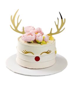 Caketopper rudolf the rednosed reindeer bij cake, bake & love 7