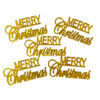 Cake decoration merry christmas 5 stuks bij cake, bake & love 1