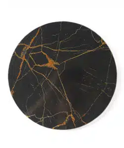 S&C Cake Drum Marble Black/Gold Ø20,3 cm | 8 inch