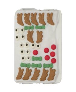 Wilton royal icing decorations reindeer set/12 bij cake, bake & love 9