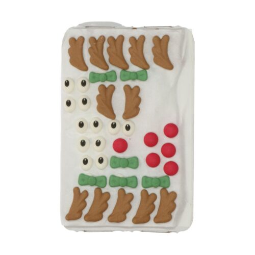 Wilton royal icing decorations reindeer set/12 bij cake, bake & love 7