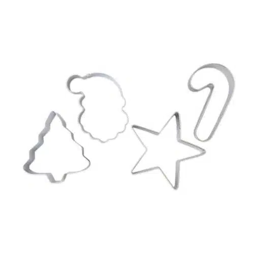 Scrapcooking uitsteker set kerst 4 stuks - afbeelding 2