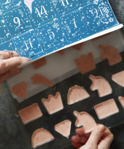 Scrapcooking chocolade mal adventkalender eenhoorn bij cake, bake & love 21