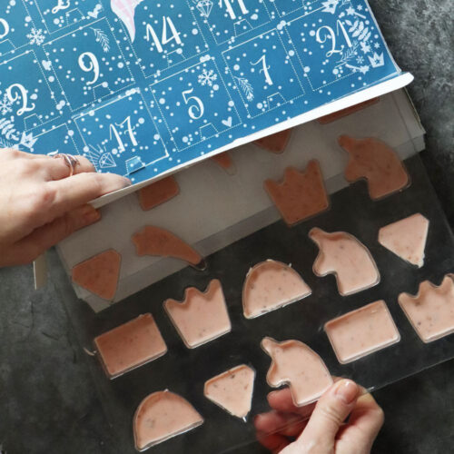 Scrapcooking chocolade mal adventkalender eenhoorn bij cake, bake & love 11