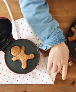 Scrapcooking wafel machine gingerbread man bij cake, bake & love 23