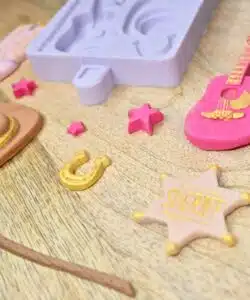 Alternative view of Karen Davies Silicone Mould - Country Western