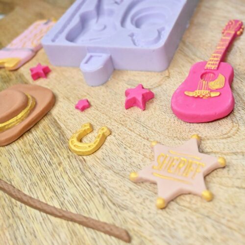 Karen davies silicone mould - country western bij cake, bake & love 7