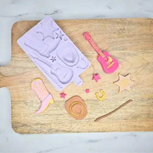 Karen davies silicone mould - country western