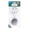 Pme kerst cupcake vormpjes met folievoering - zilveren sneeuw (60 stuks) bij cake, bake & love 1