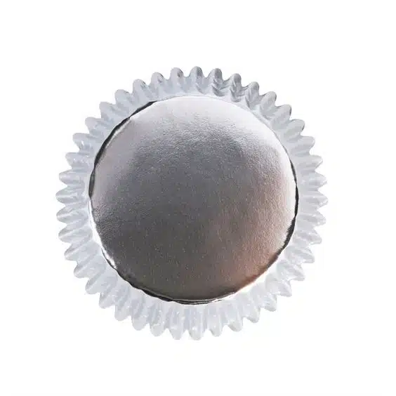 Pme kerst cupcake vormpjes met folievoering - zilveren sneeuw (60 stuks) bij cake, bake & love 8 Pme kerst cupcake vormpjes met folievoering - zilveren sneeuw (60 stuks) - afbeelding 4