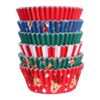 Pme kerst cupcake vormpjes met folievoering - kerstman mix (100 stuks) bij cake, bake & love 1