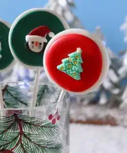 Alternative view of PME Kerst Eetbare Suikerdecoraties - Noordpool Express (12 stuks)