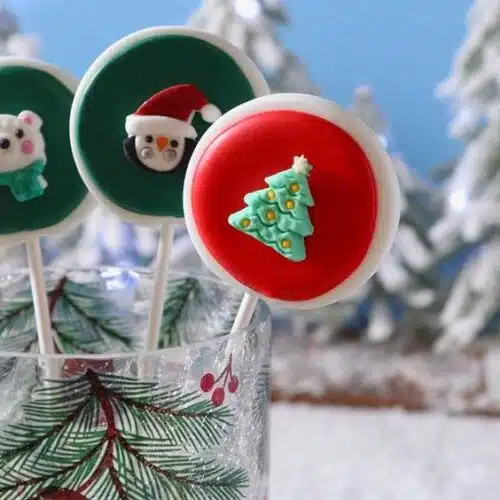 Pme kerst eetbare suikerdecoraties - noordpool express (12 stuks) - afbeelding 2