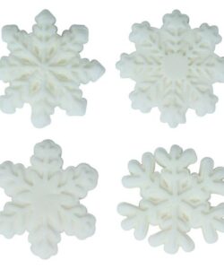 Pme kerst eetbare suikerdecoraties - laat het sneeuwen (12 stuks) bij cake, bake & love 13