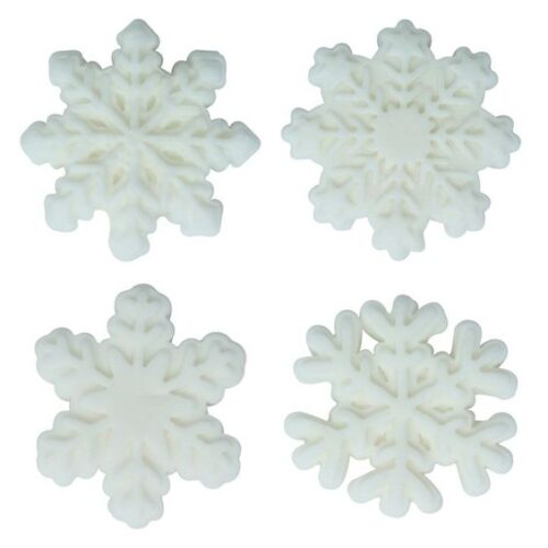 Pme kerst eetbare suikerdecoraties - laat het sneeuwen (12 stuks) bij cake, bake & love 9