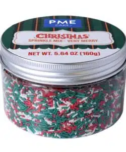 PME Christmas Sprinkle Mix - Zeer Vrolijk (160g)