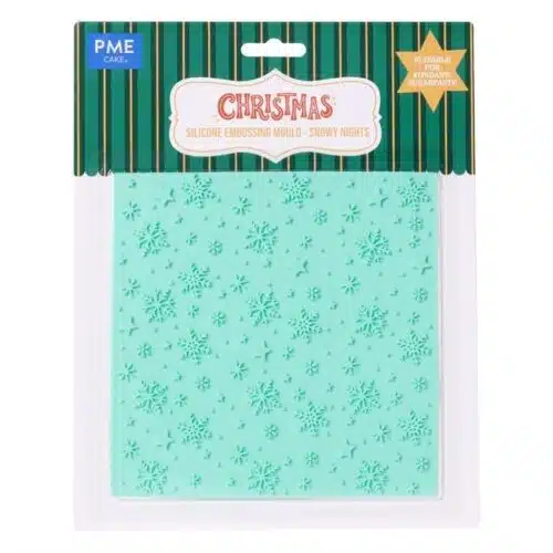 Pme kerst fondant impressiemat - sneeuwvlokken