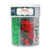 Pme 6-in-1 kerst strooimix - versier de zalen (158g) bij cake, bake & love 3