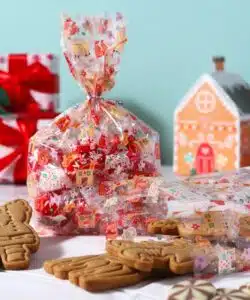 Pme 20 kerst plastic feestzakjes - betoverd bij cake, bake & love 10