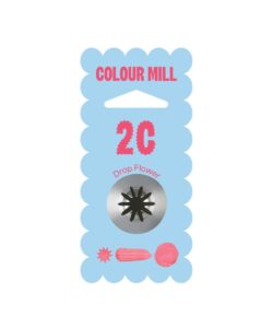 Colour mill piping tip - 2c m drop flower bij cake, bake & love 9