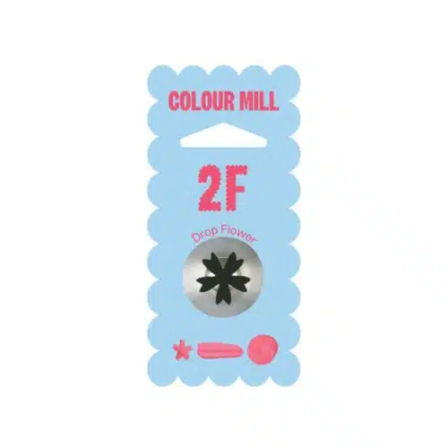 Colour mill piping tip - 2f m drop flower - afbeelding 2