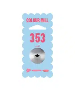 Colour Mill Piping Tip - 353M Leaf