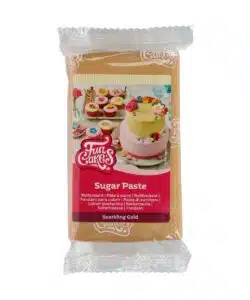 FunCakes Rolfondant Sparkling Gold 250g