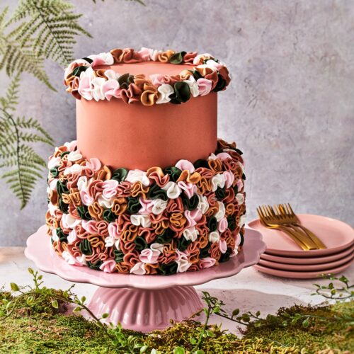 Funcakes rolfondant shimmering rose 250g bij cake, bake & love 4