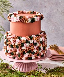 Funcakes rolfondant shimmering rose 250g bij cake, bake & love 14