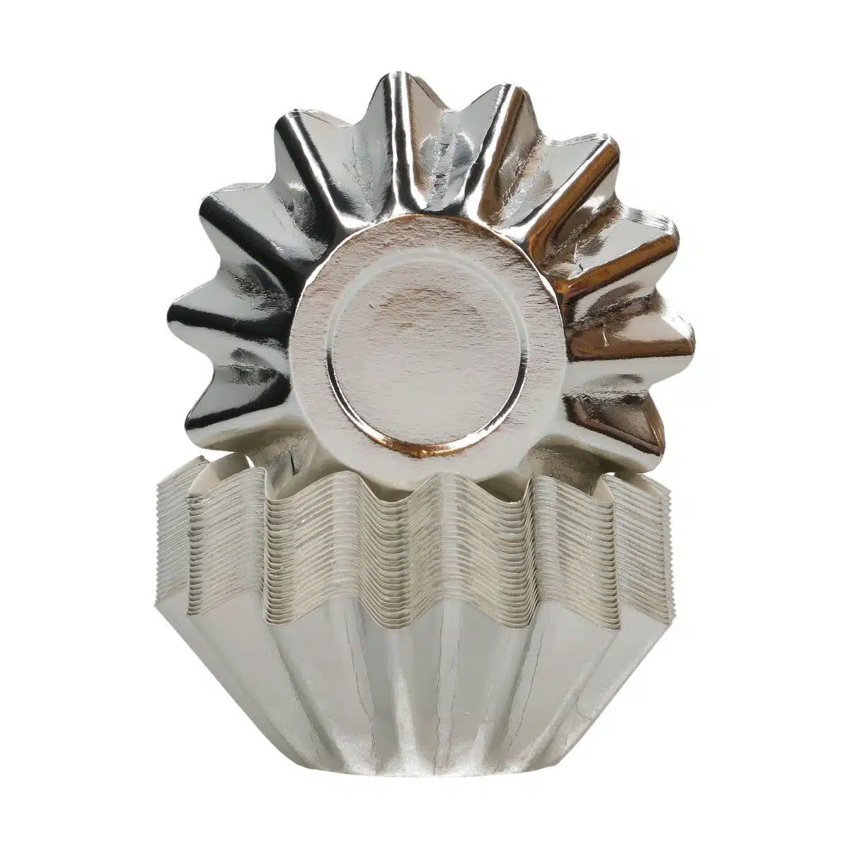 Funcakes bloom baking cups - metallic zilver pk/48 bij cake, bake & love 8 Funcakes bloom baking cups - metallic zilver pk/48 - afbeelding 4