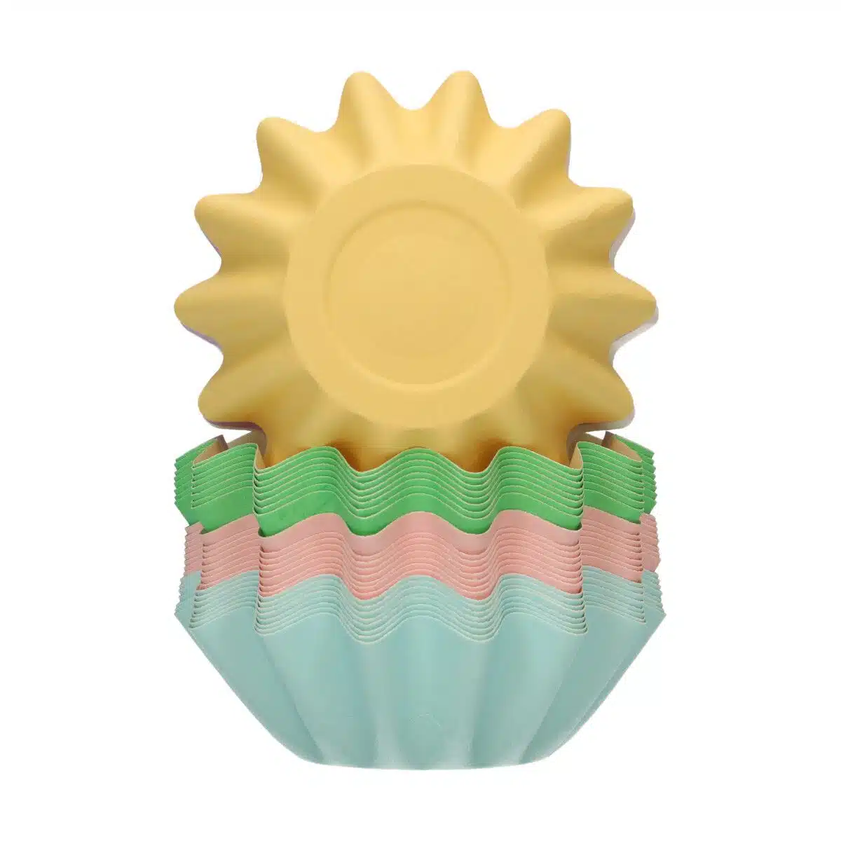 Funcakes bloom baking cups - pastel regenboog mix pk/48 bij cake, bake & love 6 Funcakes bloom baking cups - pastel regenboog mix pk/48 - afbeelding 2
