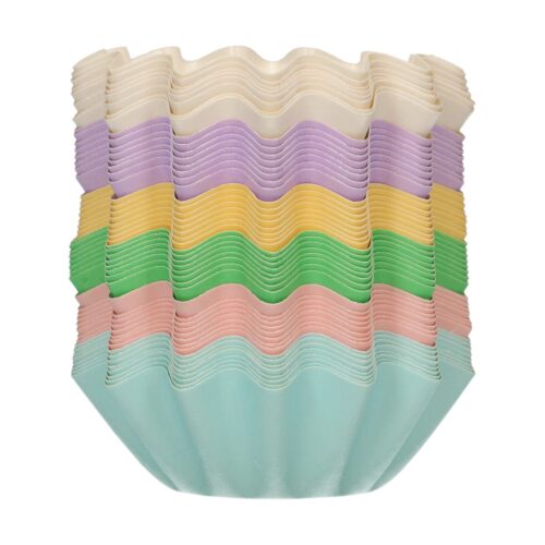 Funcakes bloom baking cups - pastel regenboog mix pk/48 bij cake, bake & love 7