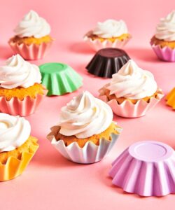 Funcakes bloom baking cups - pastel regenboog mix pk/48 bij cake, bake & love 23