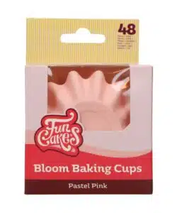 FunCakes Bloom Baking Cups - Pastel Roze pk/48