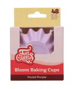 Alternative view of FunCakes Bloom Baking Cups - Pastel Paars pk/48