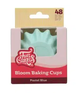 FunCakes Bloom Baking Cups - Pastel Blauw pk/48
