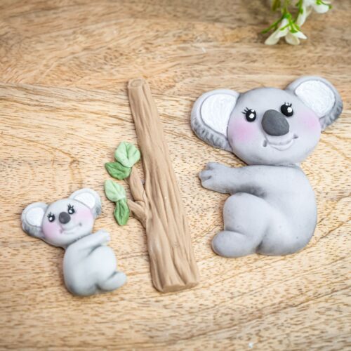 Karen davies silicone mould - koala bear bij cake, bake & love 7