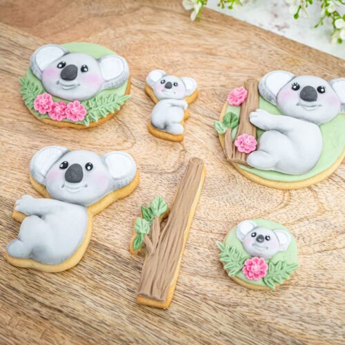 Karen davies silicone mould - koala bear bij cake, bake & love 9