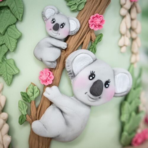 Karen davies silicone mould - koala bear bij cake, bake & love 11