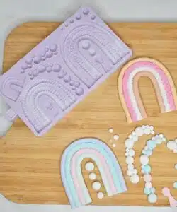Karen Davies Silicone Mould - Macrame Rainbow