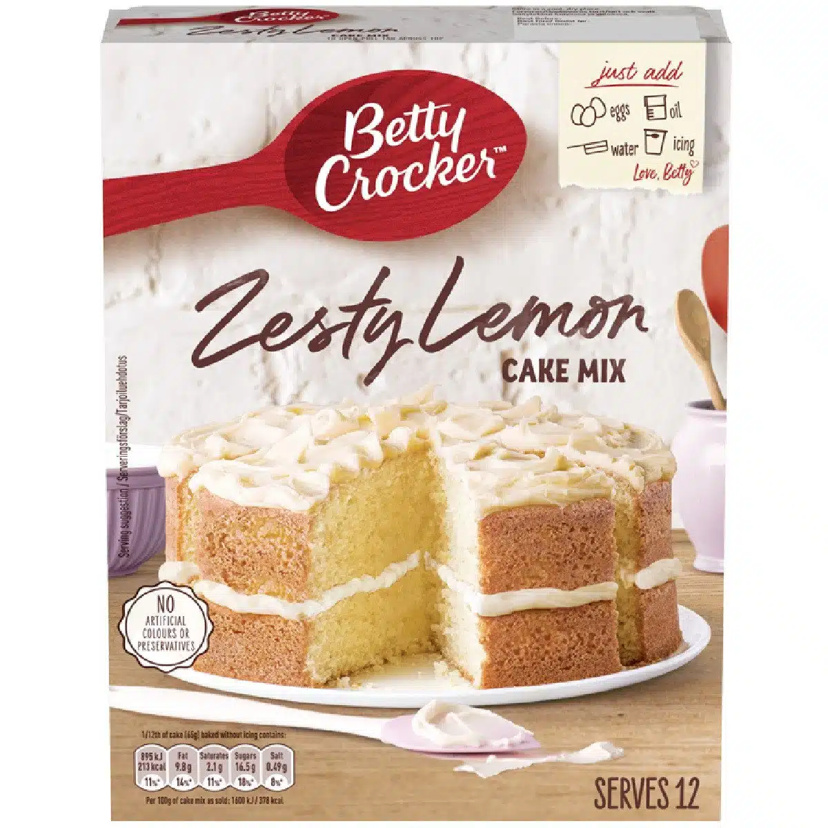 Betty crocker citroen cakemix 425g bij cake, bake & love 5 Betty crocker citroen cakemix 425g