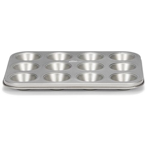 Patisse silver-top mini muffin pan 12 vaks bij cake, bake & love 3