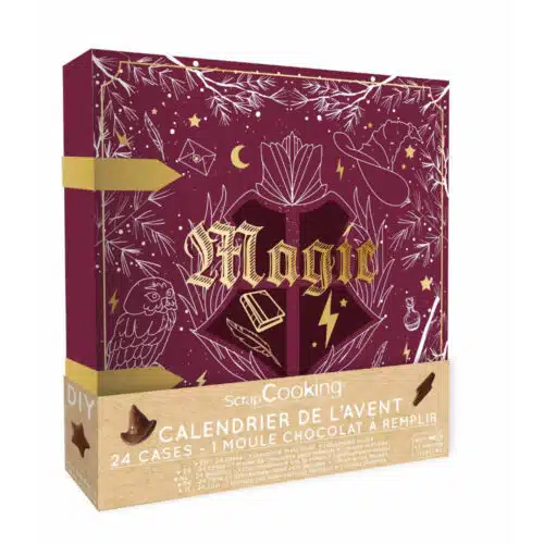 Scrapcooking chocolade mal adventkalender wizard