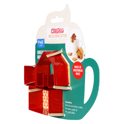 Pme kerst set mini gingerbreadhouse - afbeelding 2