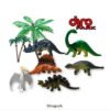 Plastic taartdecoratie set dino's bij cake, bake & love 1